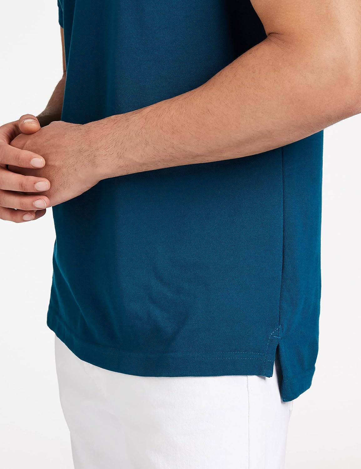Symbol Men's Cotton Rich Solid Polo Tshirt | Collar Tshirts | - Image 5